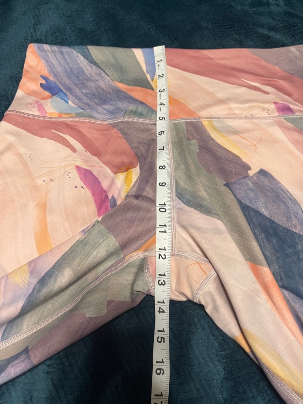 Athleta Women’s Pastel Swirl Print Leggings - Picture 6 of 10